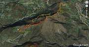 02 Immagine tracciato GPS da Spettino alto  al Monte Gioco